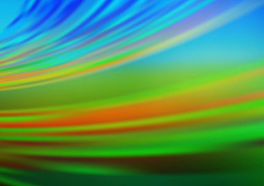 Renkli dalgalar, vektör illüstrasyonu, kopyalama alanı deseni