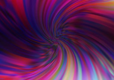 Kavisli ışık ışınları vektörü soyut parlak arkaplanı bulanıklaştırdı. Eğilimli modern illüstrasyon