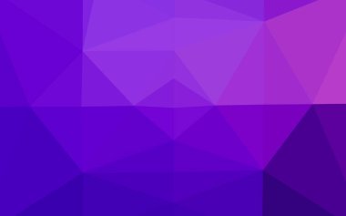 Çizgileri ve üçgenleri olan vektörsüz bir düzen. Soyut arkaplanda renkli eğimli üçgenler