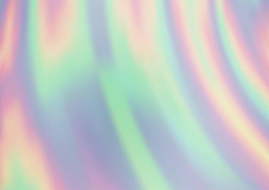 Kavisli ışık ışınları vektörü soyut parlak arkaplanı bulanıklaştırdı. Eğilimli modern illüstrasyon