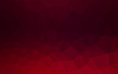 Çizgileri ve üçgenleri olan vektörsüz bir düzen. Soyut arkaplanda renkli eğimli üçgenler