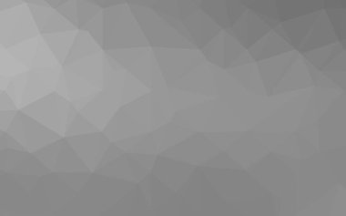 Çizgileri ve üçgenleri olan vektörsüz bir düzen. Soyut arkaplanda renkli eğimli üçgenler