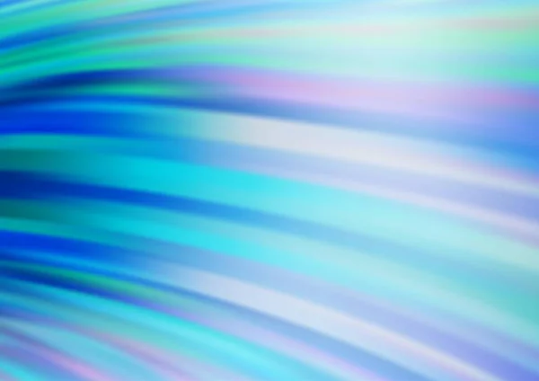 Καμπυλωτές Ακτίνες Φωτός Μπλε Τόνους Διάνυσμα Θολή Λάμψη Αφηρημένο Φόντο — Διανυσματικό Αρχείο
