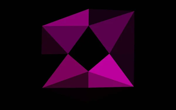 Фиолетовый Черный Абстрактные Треугольники Фон Современная Векторная Иллюстрация — стоковый вектор