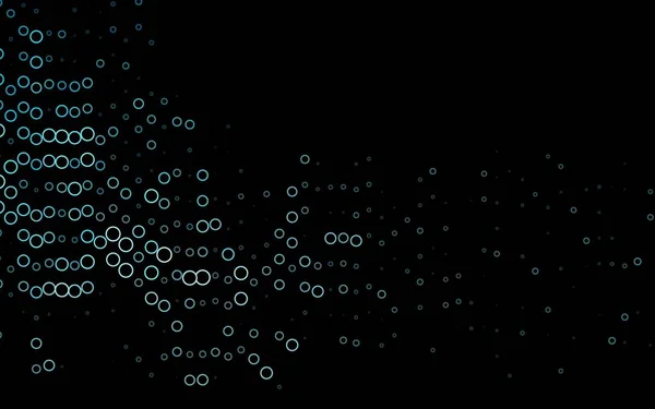 Vector Backdrop Dots Illustration Abstract Circles Pattern Copy Space — Stock Vector