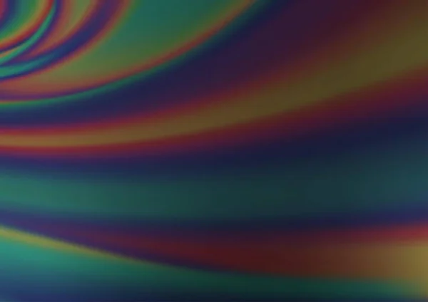 抽象的なカラフルな波 ベクトルイラスト コピースペースのパターン — ストックベクタ