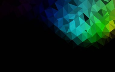 Renkli soyut üçgen arka plan. Modern vektör illüstrasyonu