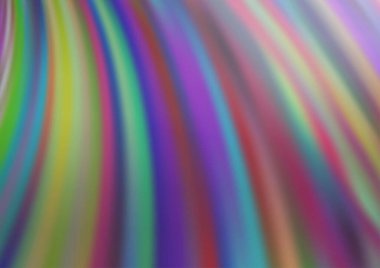 Kavisli ışık ışınları vektörü soyut parlak arkaplanı bulanıklaştırdı. Eğilimli modern illüstrasyon