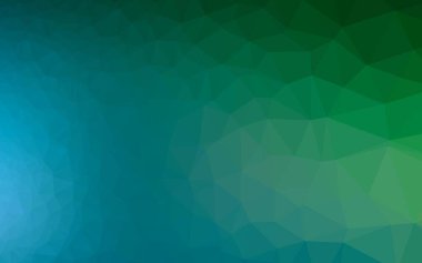 Çizgileri ve üçgenleri olan vektörsüz bir düzen. Soyut arkaplanda renkli eğimli üçgenler