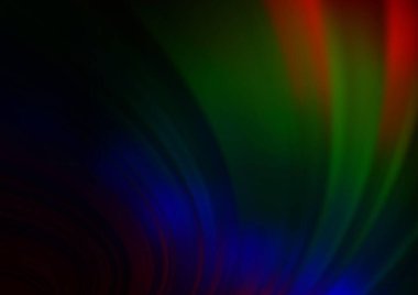 soyut renkli çizgiler ve dalgalar, vektör illüstrasyonu, kopyalama alanı deseni