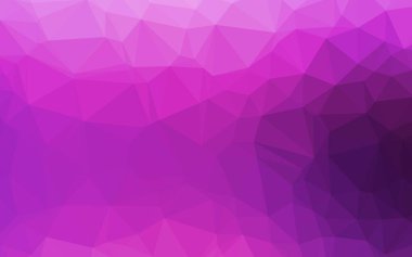 Çizgileri ve üçgenleri olan vektörsüz bir düzen. Soyut arkaplanda renkli eğimli üçgenler