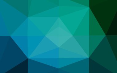 Çizgileri ve üçgenleri olan vektörsüz bir düzen. Soyut arkaplanda renkli eğimli üçgenler