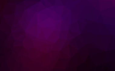 Çizgileri ve üçgenleri olan vektörsüz bir düzen. Soyut arkaplanda renkli eğimli üçgenler