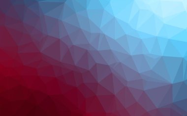 Çizgileri ve üçgenleri olan vektörsüz bir düzen. Soyut arkaplanda renkli eğimli üçgenler