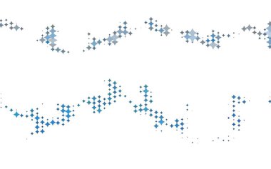 Noktalar, vektör deseni, kopyalama alanı arkaplanı