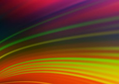 soyut renkli çizgiler ve dalgalar, vektör illüstrasyonu, kopyalama alanı deseni