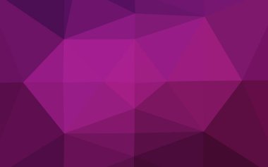 Çizgileri ve üçgenleri olan vektörsüz bir düzen. Soyut arkaplanda renkli eğimli üçgenler