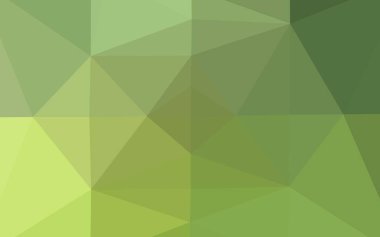 Yeşil soyut üçgen arka plan. Modern vektör illüstrasyonu