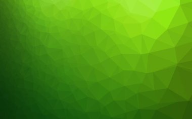 Çizgileri ve üçgenleri olan vektörsüz bir düzen. Soyut arkaplanda renkli eğimli üçgenler