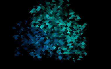 Çizgileri ve üçgenleri olan vektörsüz bir düzen. Soyut arkaplanda renkli eğimli üçgenler