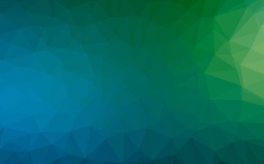 Çizgileri ve üçgenleri olan vektörsüz bir düzen. Soyut arkaplanda renkli eğimli üçgenler