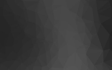 Çizgileri ve üçgenleri olan vektörsüz bir düzen. Soyut arkaplanda renkli eğimli üçgenler