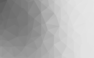 Çizgileri ve üçgenleri olan vektörsüz bir düzen. Soyut arkaplanda renkli eğimli üçgenler