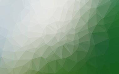 Çizgileri ve üçgenleri olan vektörsüz bir düzen. Soyut arkaplanda renkli eğimli üçgenler