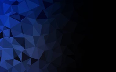 Çizgileri ve üçgenleri olan vektörsüz bir düzen. Soyut arkaplanda renkli eğimli üçgenler