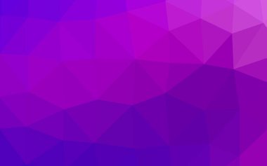 Çizgileri ve üçgenleri olan vektörsüz bir düzen. Soyut arkaplanda renkli eğimli üçgenler