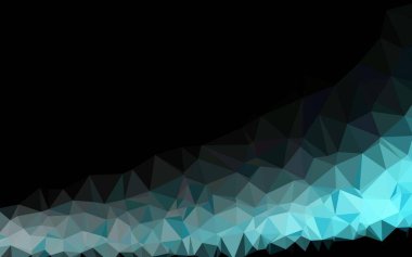 Çizgileri ve üçgenleri olan vektörsüz bir düzen. Soyut arkaplanda renkli eğimli üçgenler