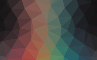 Renkli soyut üçgen arka plan. Modern vektör illüstrasyonu