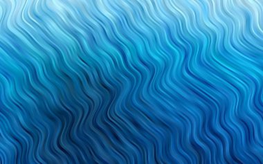 Farklı şekil ve renklerdeki bulanık dalga çizgileri. Gradyanı olan belirsiz soyut bir illüstrasyon.