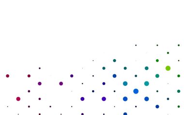 Noktalı vektör arkaplanı, soyut çemberlerin çizimi, kopyalama alanı deseni