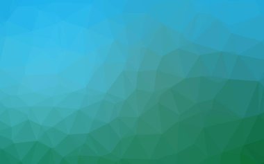 Çizgileri ve üçgenleri olan vektörsüz bir düzen. Soyut arkaplanda renkli eğimli üçgenler