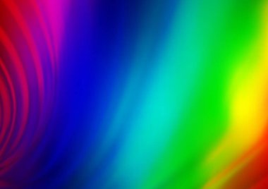 soyut renkli çizgiler ve dalgalar, vektör illüstrasyonu, kopyalama alanı deseni