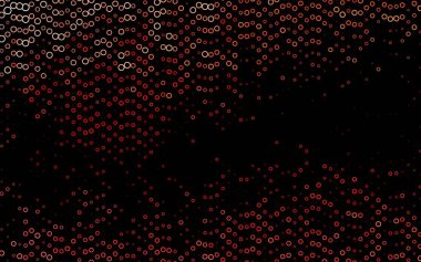 Noktalı vektör arkaplanı, soyut çemberlerin çizimi, kopyalama alanı deseni
