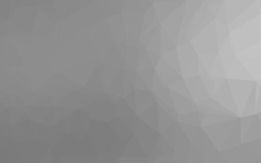 Çizgileri ve üçgenleri olan vektörsüz bir düzen. Soyut arkaplanda renkli eğimli üçgenler