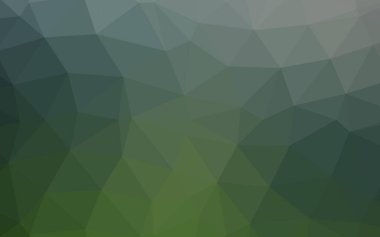 Yeşil soyut üçgen arka plan. Modern vektör illüstrasyonu