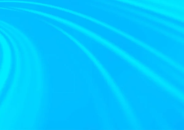 Rayons Lumineux Incurvés Dans Des Tons Bleus Vecteur Flou Briller — Image vectorielle