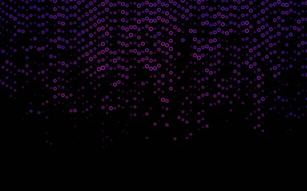 Noktalı vektör arkaplanı, soyut çemberlerin çizimi, kopyalama alanı deseni
