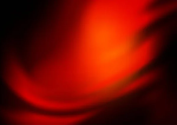 Красные Волны Векторная Иллюстрация Шаблон Копирования Пространства — стоковый вектор