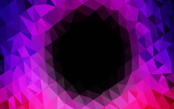 Violet Fond Abstrait Triangles Illustration Vectorielle Moderne — Image vectorielle