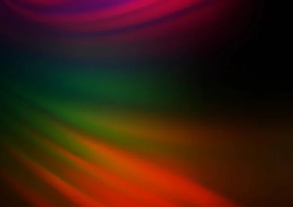 彩色抽象波 矢量图解 复制空间模式 — 图库矢量图片