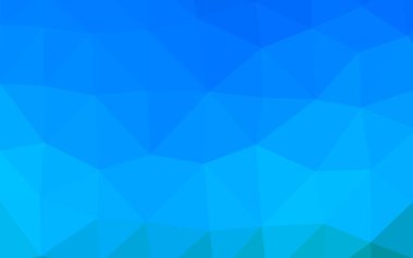 Mavi soyut üçgen arka plan. Modern vektör illüstrasyonu