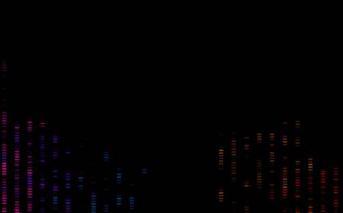 soyut renkli çizgiler ve dalgalar, vektör illüstrasyonu, kopyalama alanı deseni