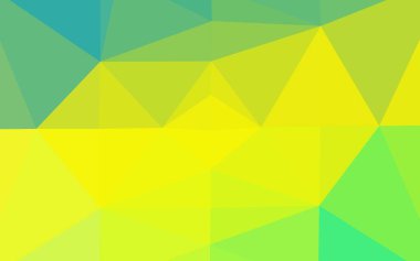 Çizgileri ve üçgenleri olan vektörsüz bir düzen. Soyut arkaplanda renkli eğimli üçgenler