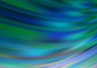 Renkli dalgalar, vektör illüstrasyonu, kopyalama alanı deseni