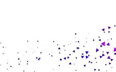 Mavi ve beyaz soyut üçgen arka plan. Modern vektör illüstrasyonu