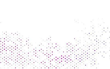 Noktalı vektör arkaplanı. Belirli soyut çemberlerle illüstrasyon. Web siteleri için desen